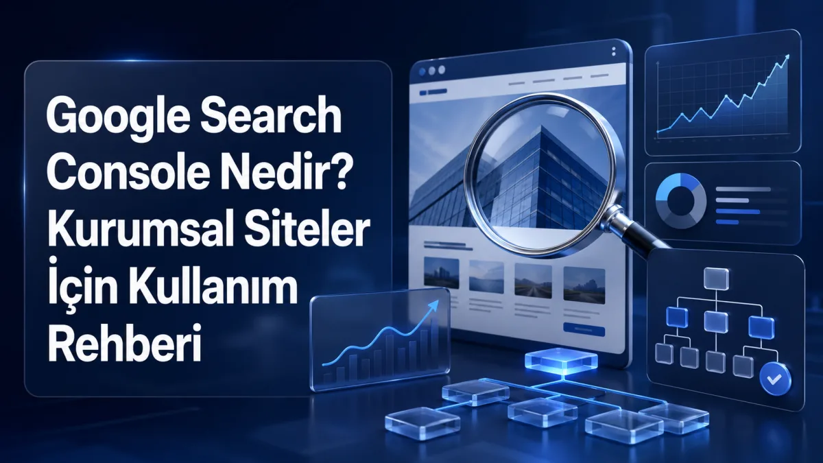 Google Search Console Nedir? Kurumsal Siteler İçin Kullanım Rehberi