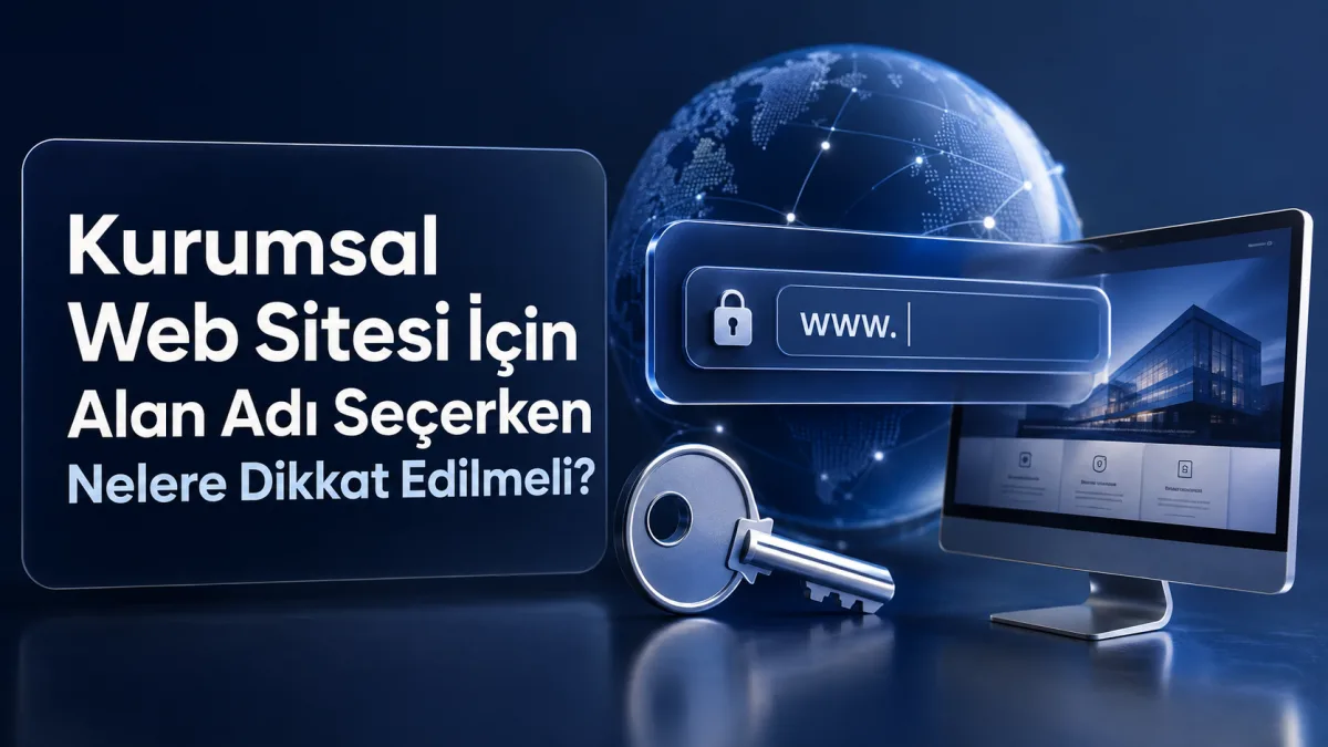 Kurumsal Web Sitesi İçin Alan Adı Seçerken Nelere Dikkat Edilmeli?