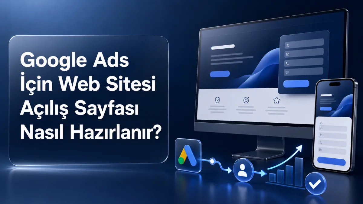 Google Ads İçin Web Sitesi Açılış Sayfası Nasıl Hazırlanır?