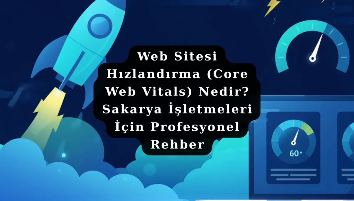 Web Sitesi Hızlandırma (Core Web Vitals) Nedir? Sakarya İşletmeleri İçin Profesyonel Rehber